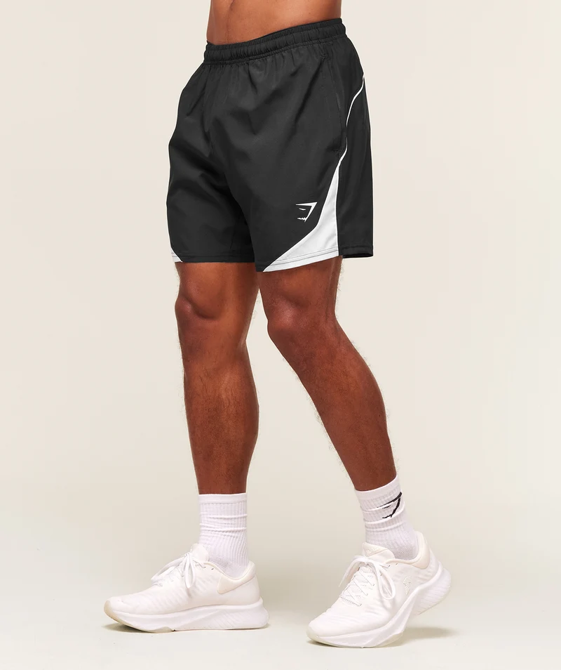 Gymshark Arrival Block 6" Shorts - Black