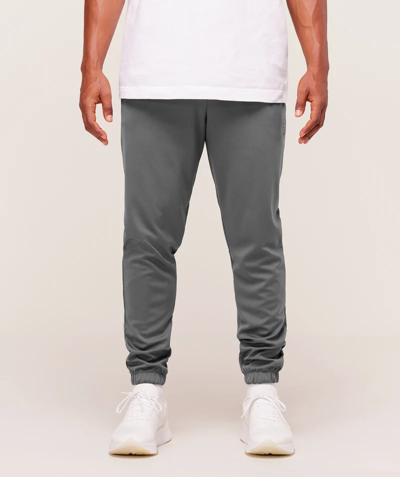 Gymshark Arrival Knit Block Joggers - Dark Grey