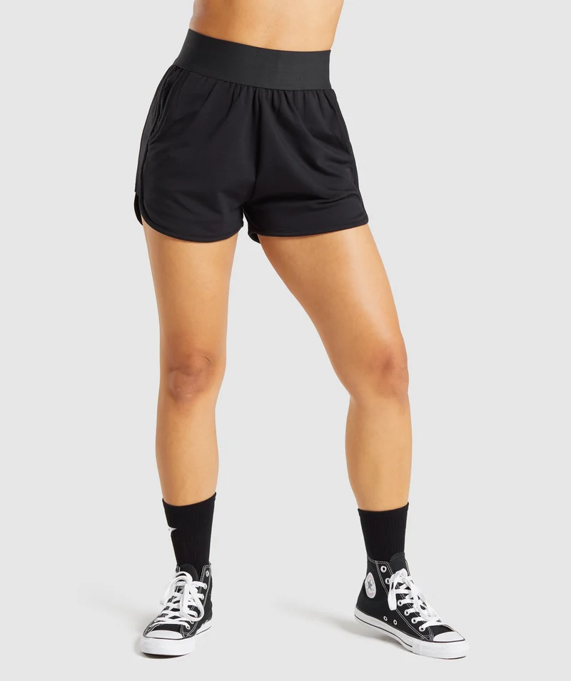 Gymshark Chalk Shorts - Black