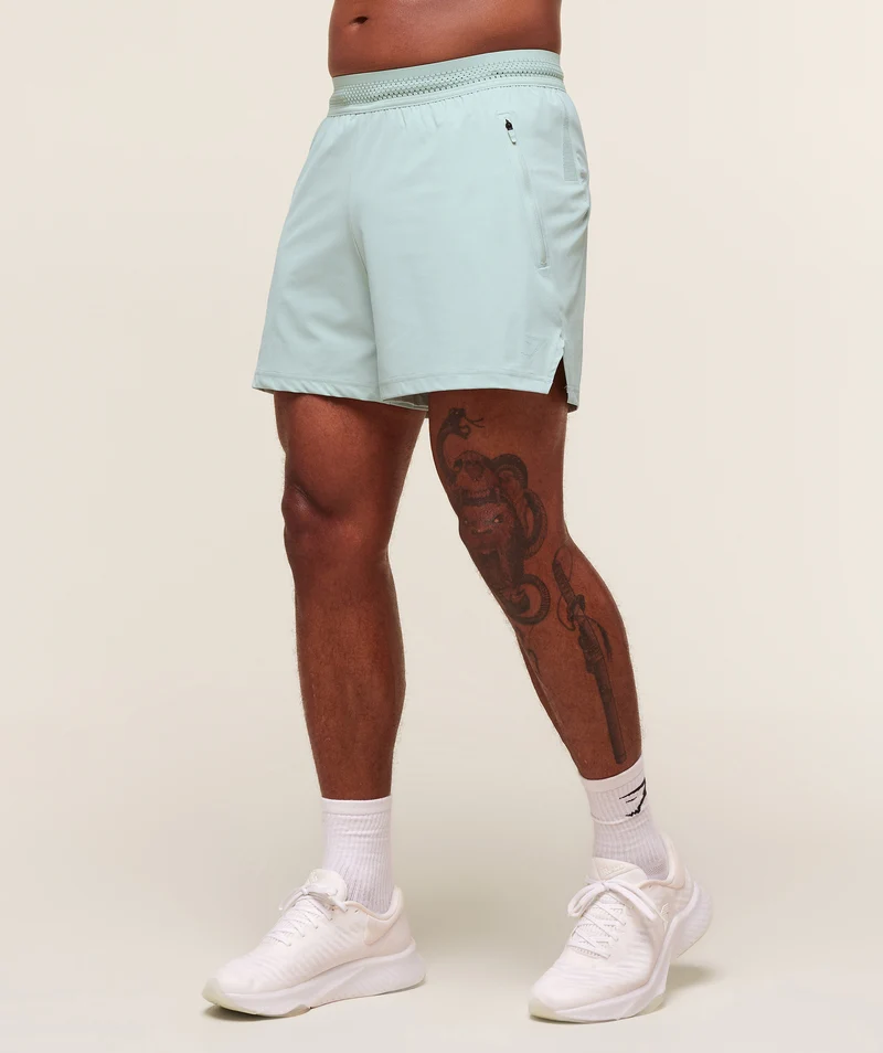 Gymshark Fit Elite 5" Shorts - Morning Blue