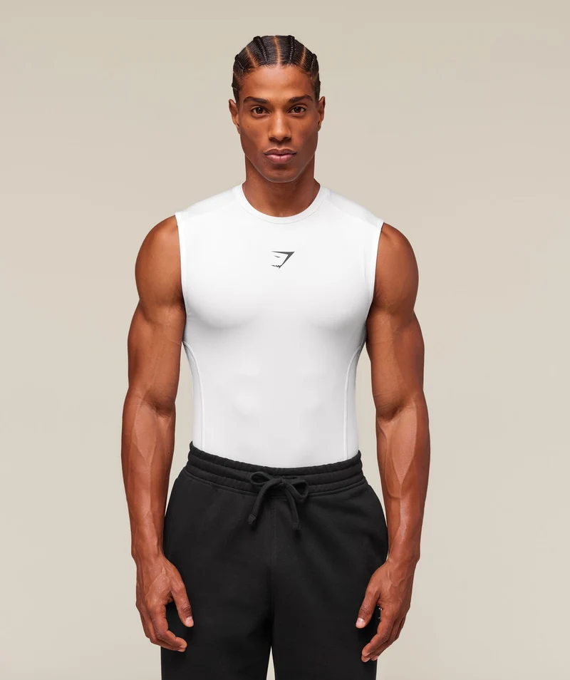 Gymshark Element Baselayer Tank - White