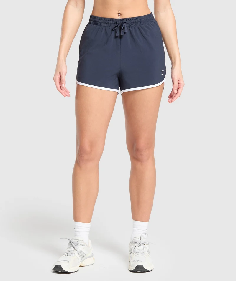 Gymshark Training Contrast Loose Shorts 2.5" - Heavy Blue