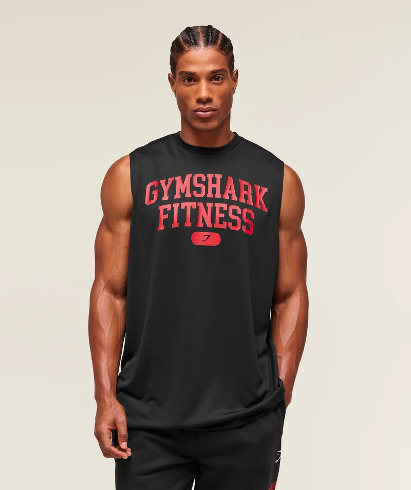 Gymshark Varsity Tank - Black