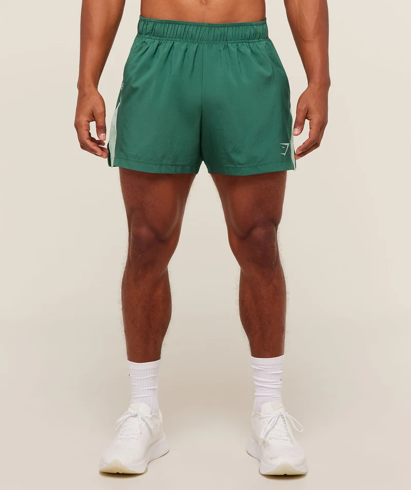 Gymshark Sport 5" Shorts - Lift Green/Clay Green
