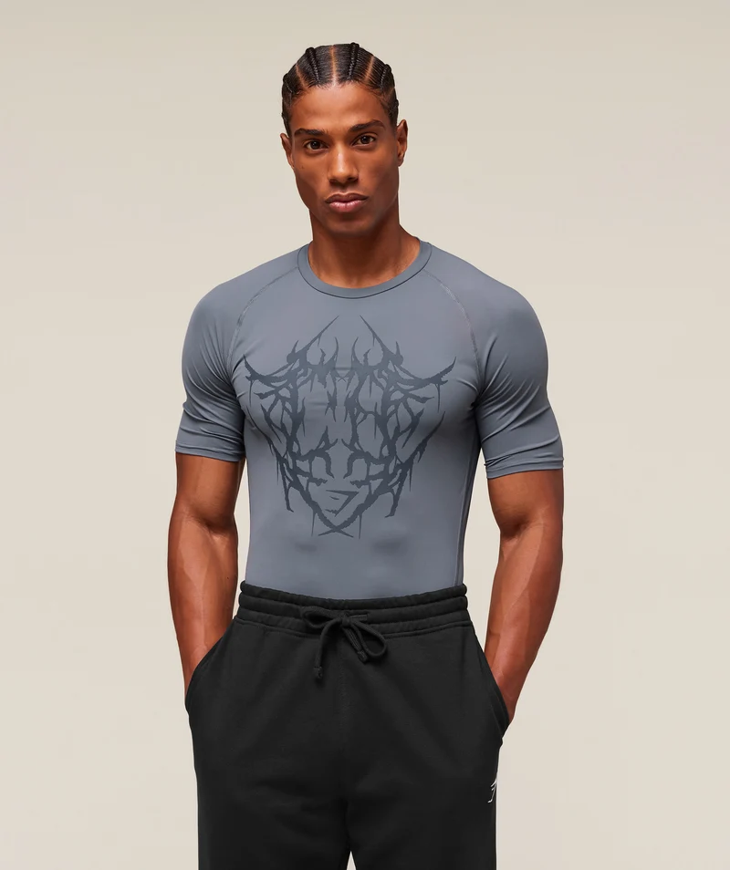 Gymshark Carlos x Element Baselayer - Iron Blue