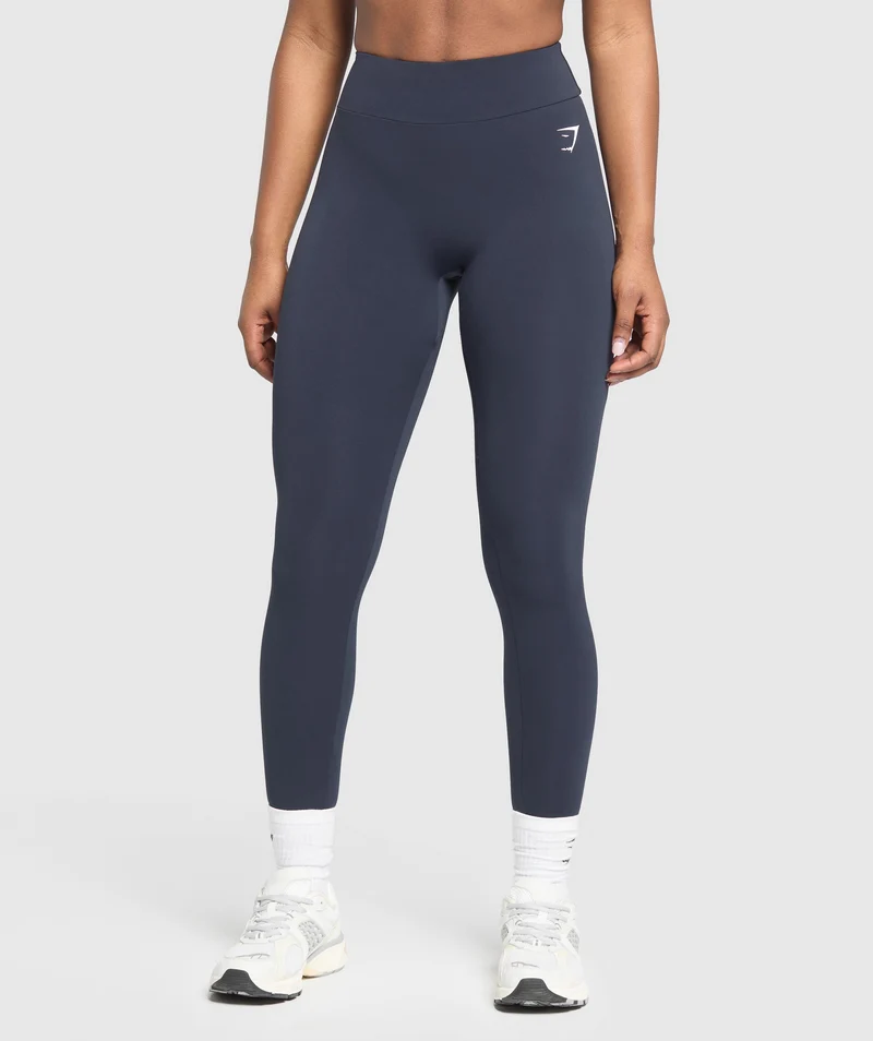 Gymshark Power X Leggings - Heavy Blue