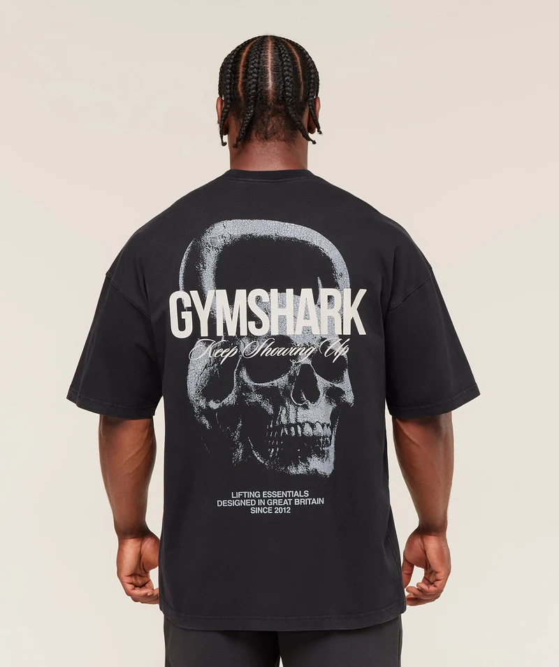 Gymshark Deadweight T-Shirt - Black