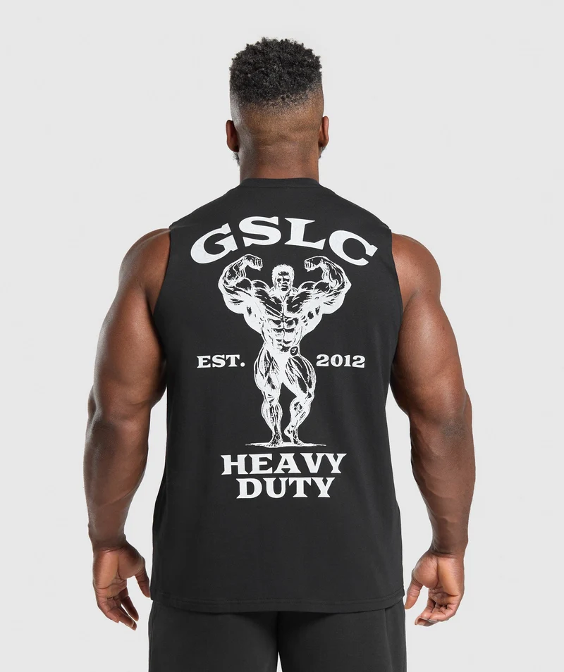 Gymshark Heavy Duty Tank - Black