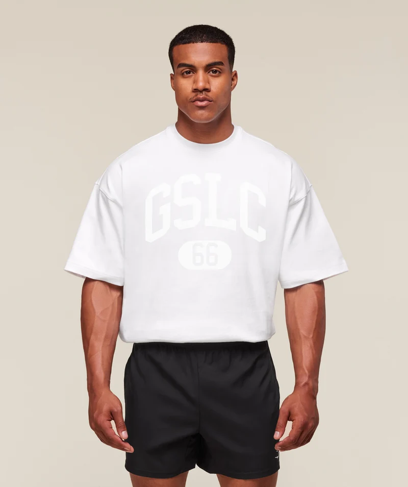 Gymshark GSLC T-Shirt - White