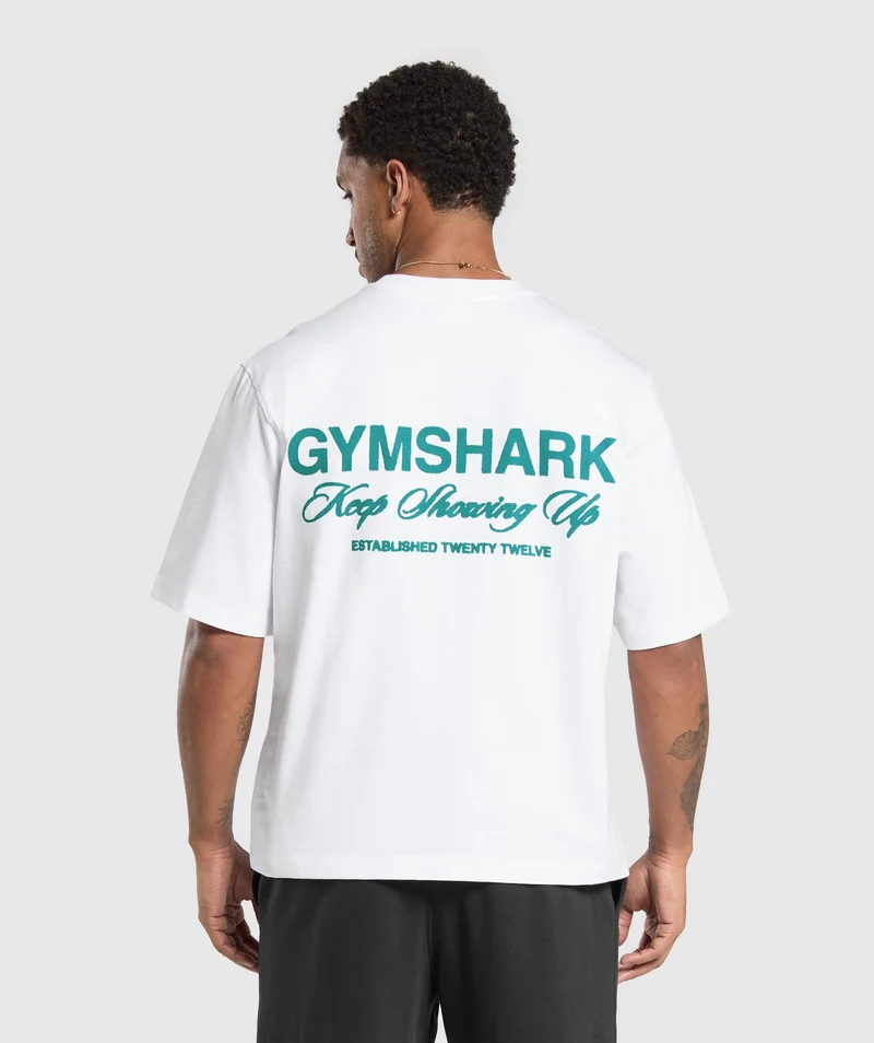 Gymshark EST 2012 T-Shirt - White