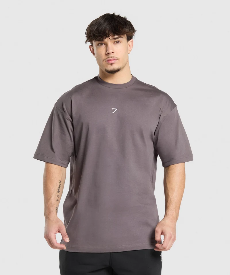 Gymshark Atlas T-Shirt - Brushed Purple