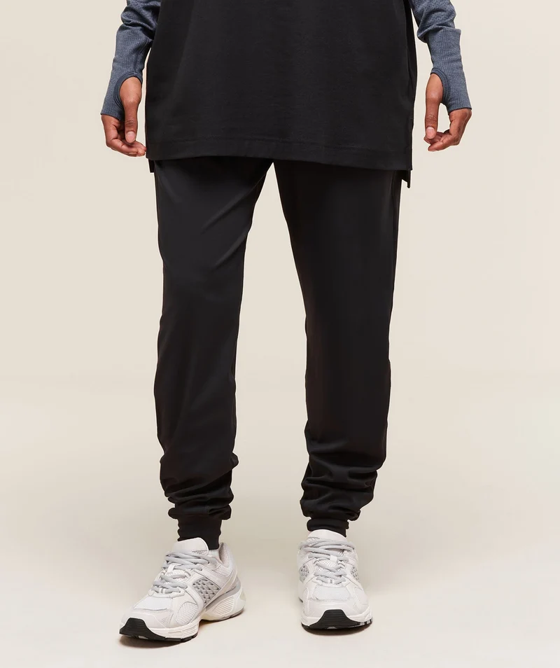 Gymshark Covered Joggers - Black