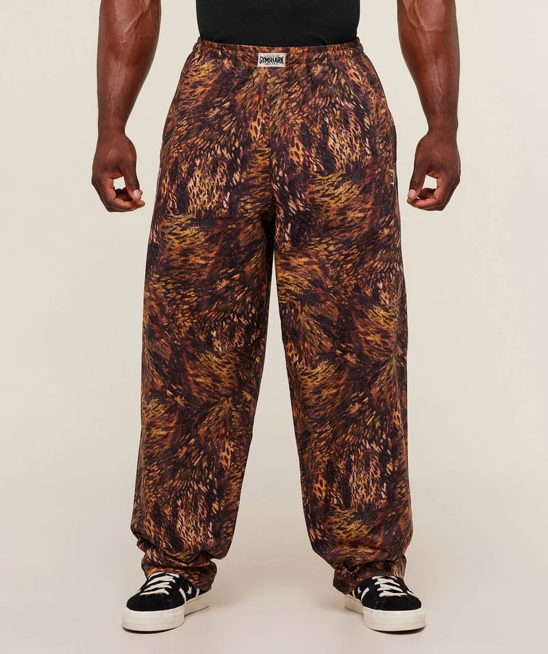 Gymshark Straight Leg Pumper Pants - Spiced Brown