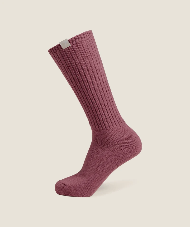 Gymshark Comfy Rest Day Socks - Reset Pink