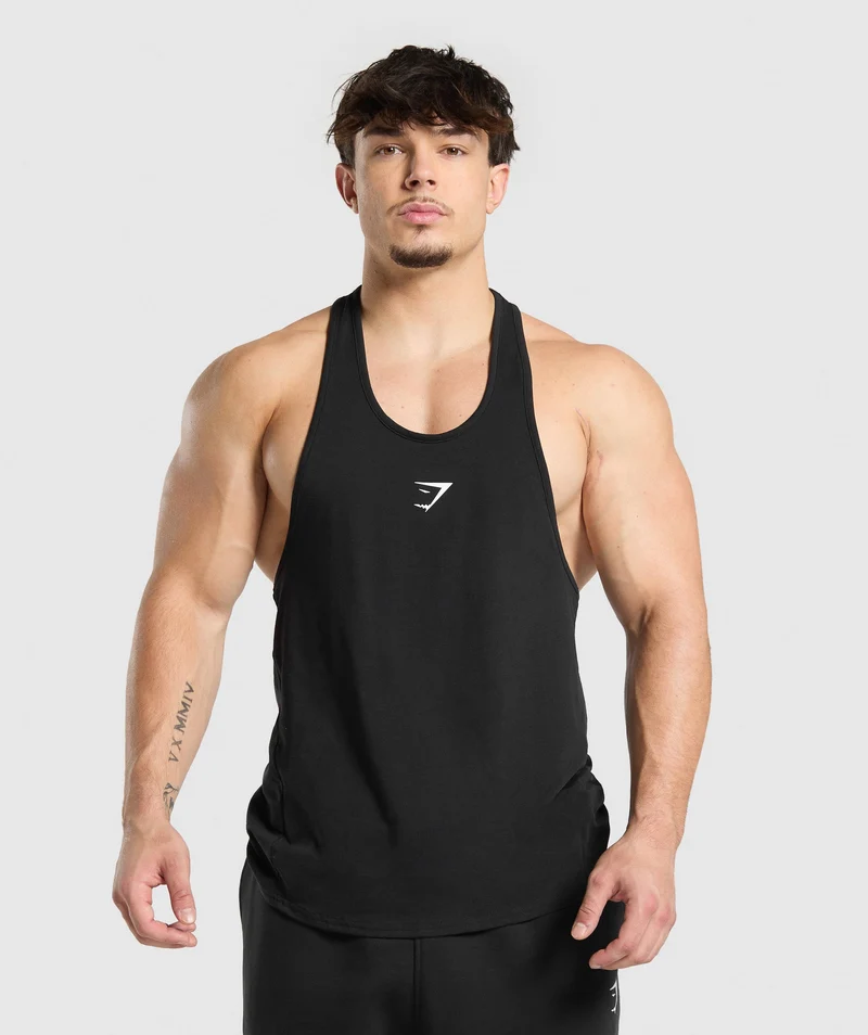Gymshark Critical Stringer - Black