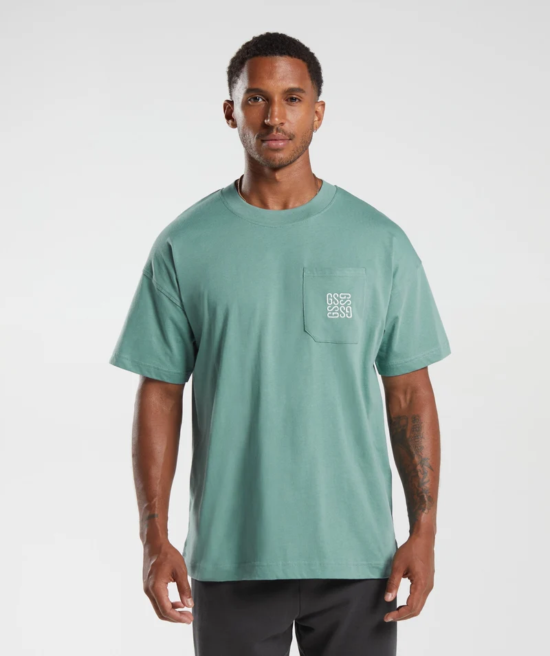 Gymshark Monogram T-shirt - Teal