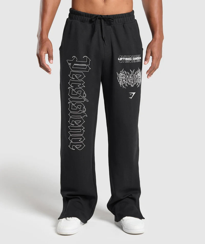 Gymshark Carlos x Rest Day Track Pant - Black