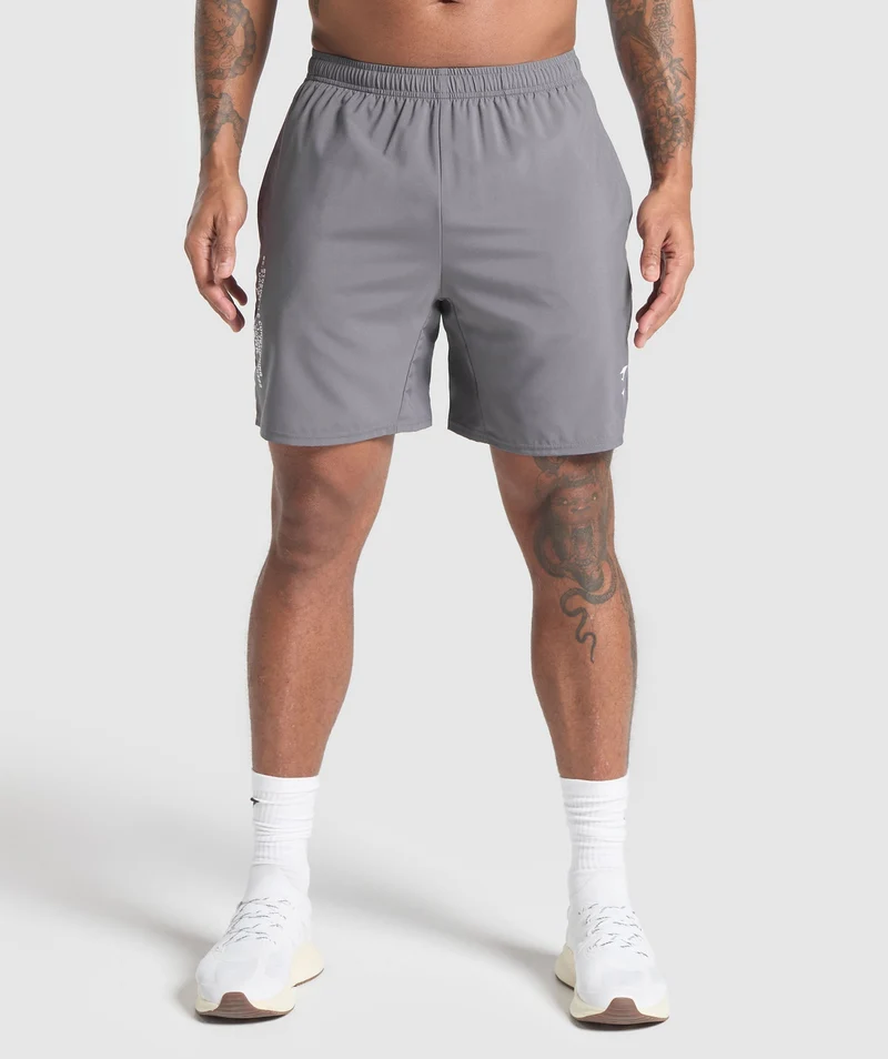 Gymshark Fitness Apparel 7" Short - Brushed Grey
