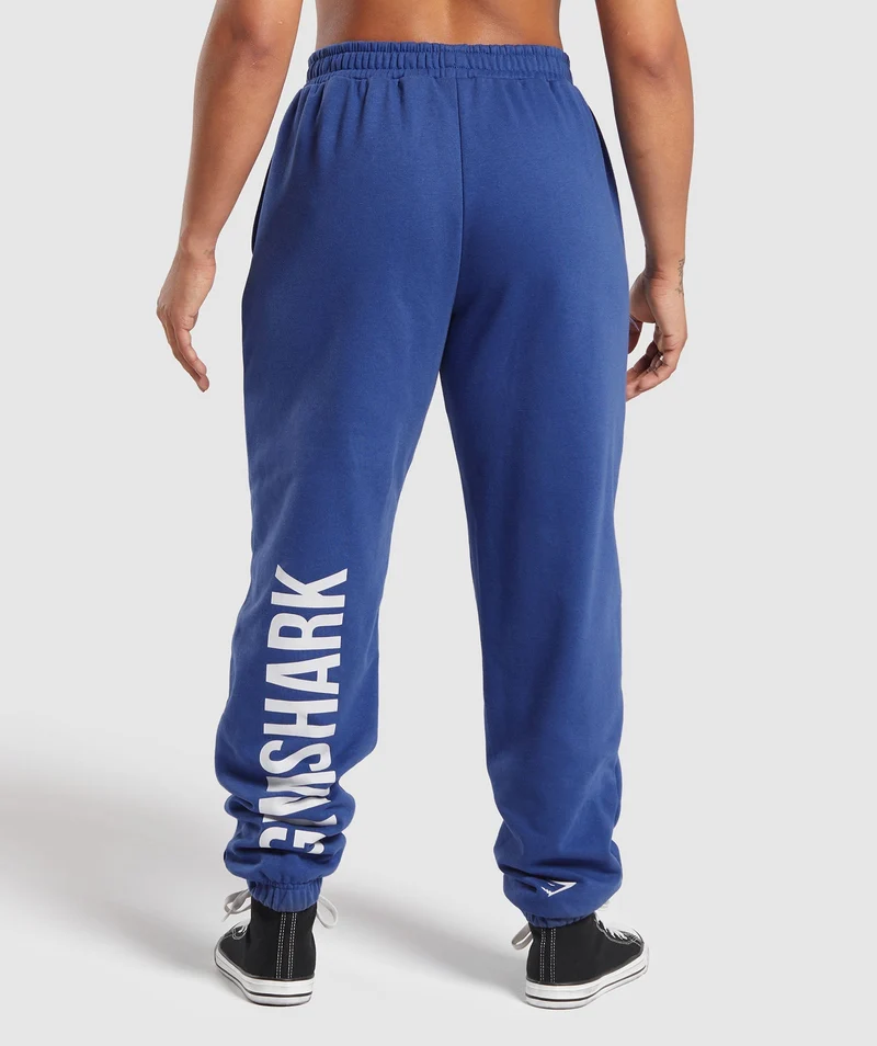 Gymshark Training Department Graphic Oversized Jogger - Wave Blue