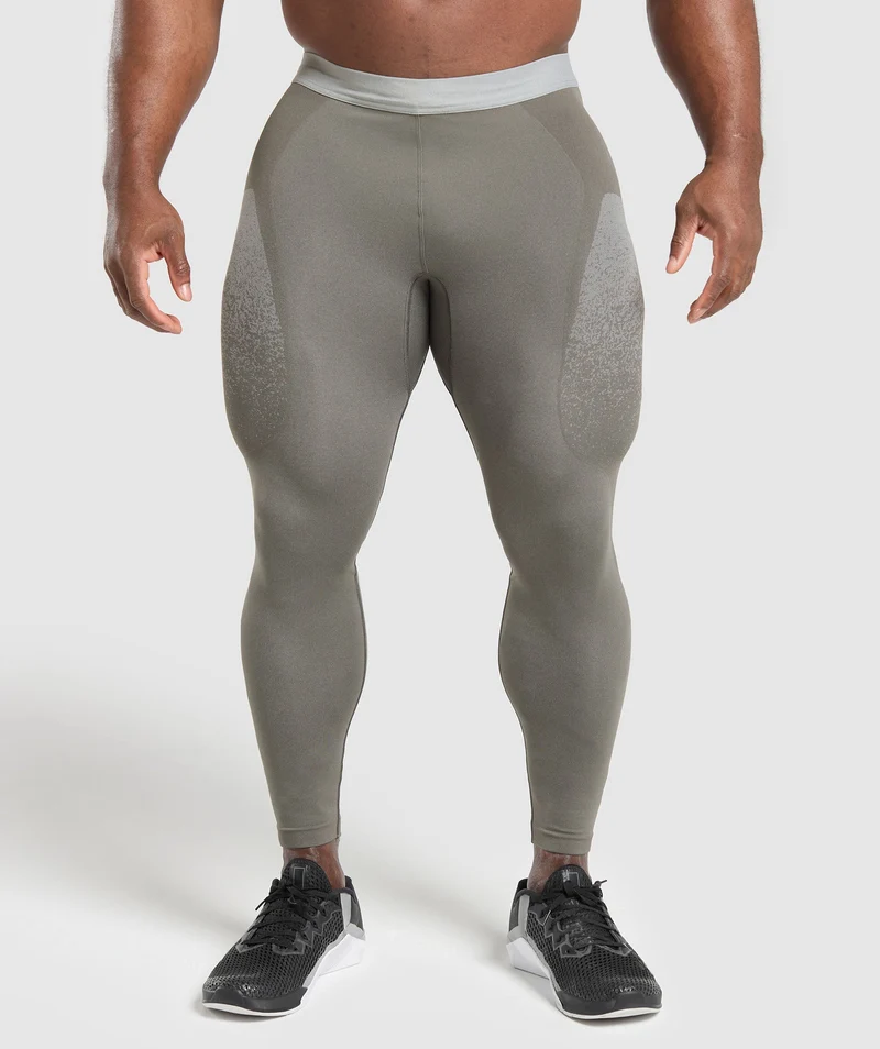 Gymshark Shadow Seamless Tights - Meteor Grey