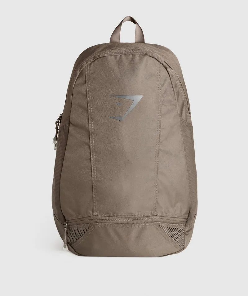 Gymshark Sharkhead Backpack - Camo Brown