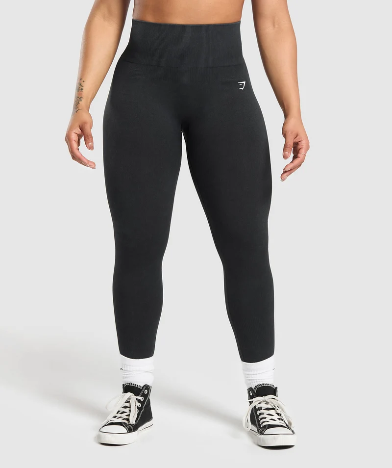 Gymshark Gains Seamless Legging - Black
