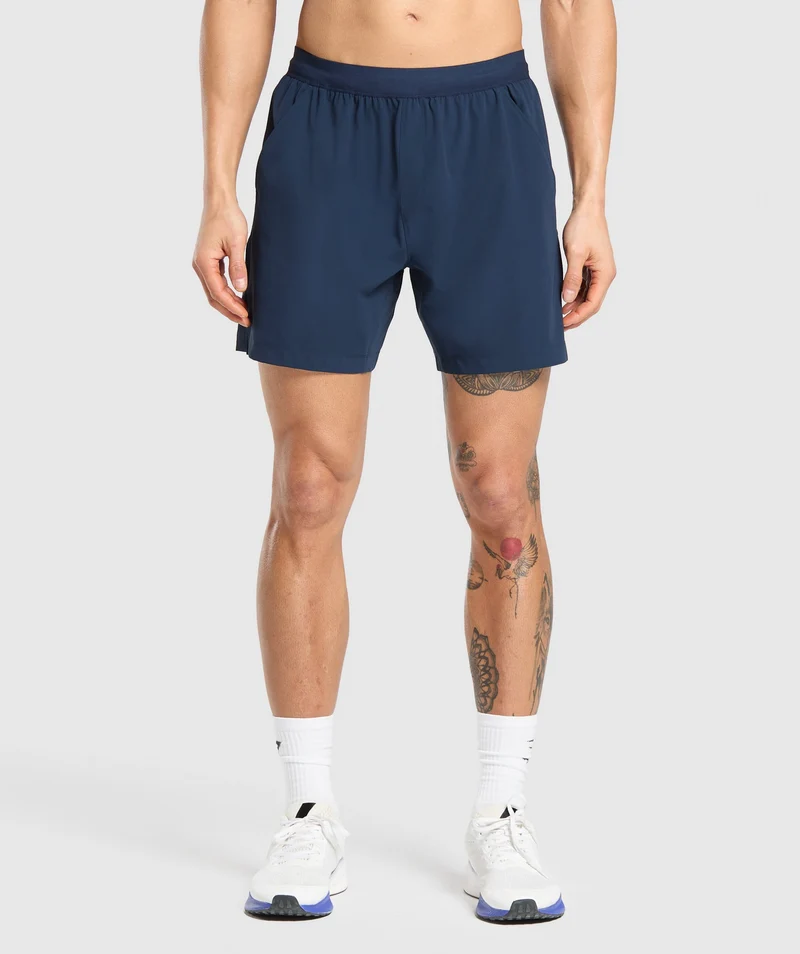 Gymshark Studio 6" Shorts - Navy