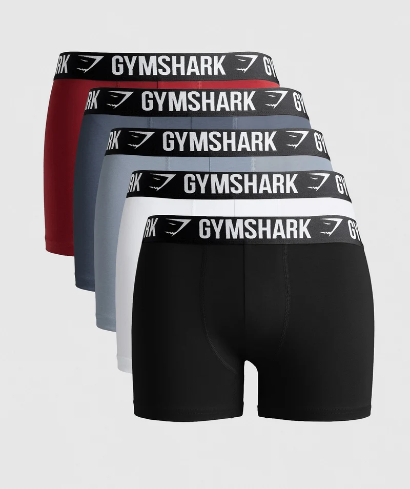 Gymshark Boxer Brief 5PK - Multi Pack 1
