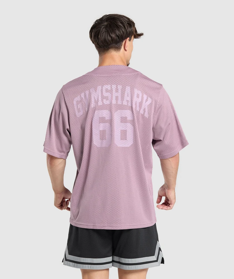 Gymshark Sports Jersey - Soft Purple