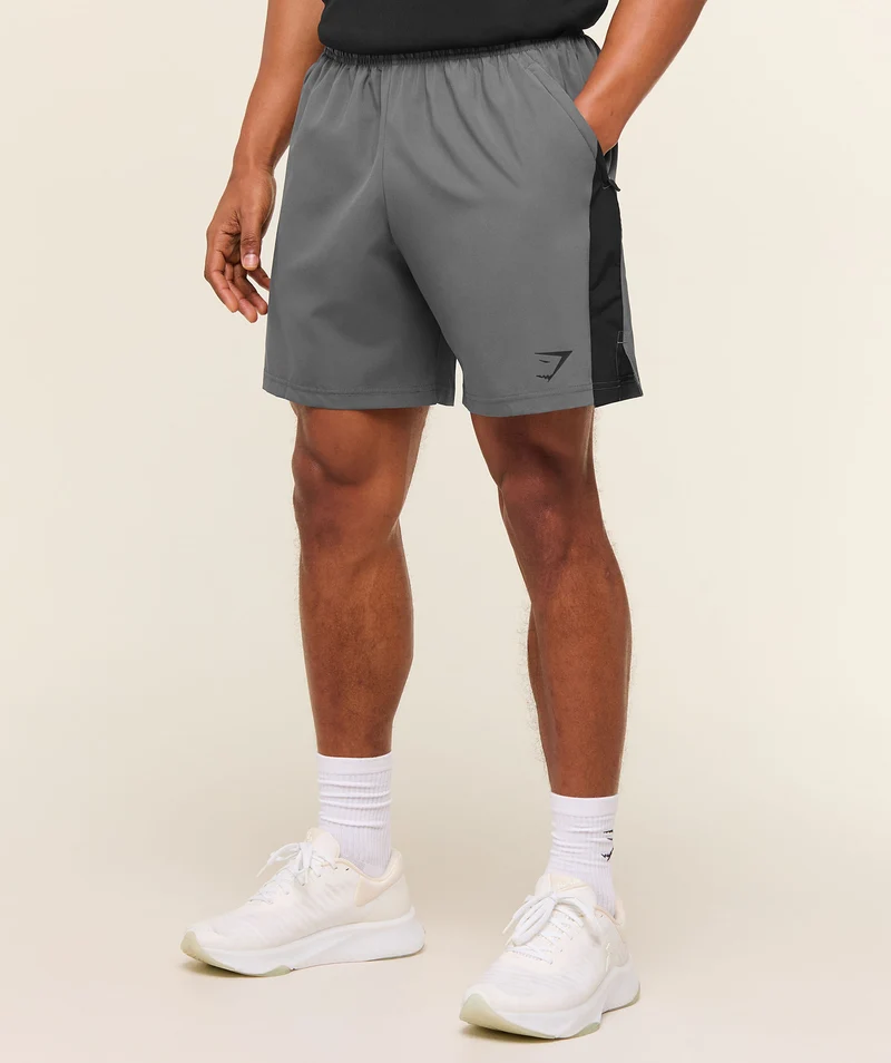 Gymshark Sport 7" Shorts - Dark Grey/Black