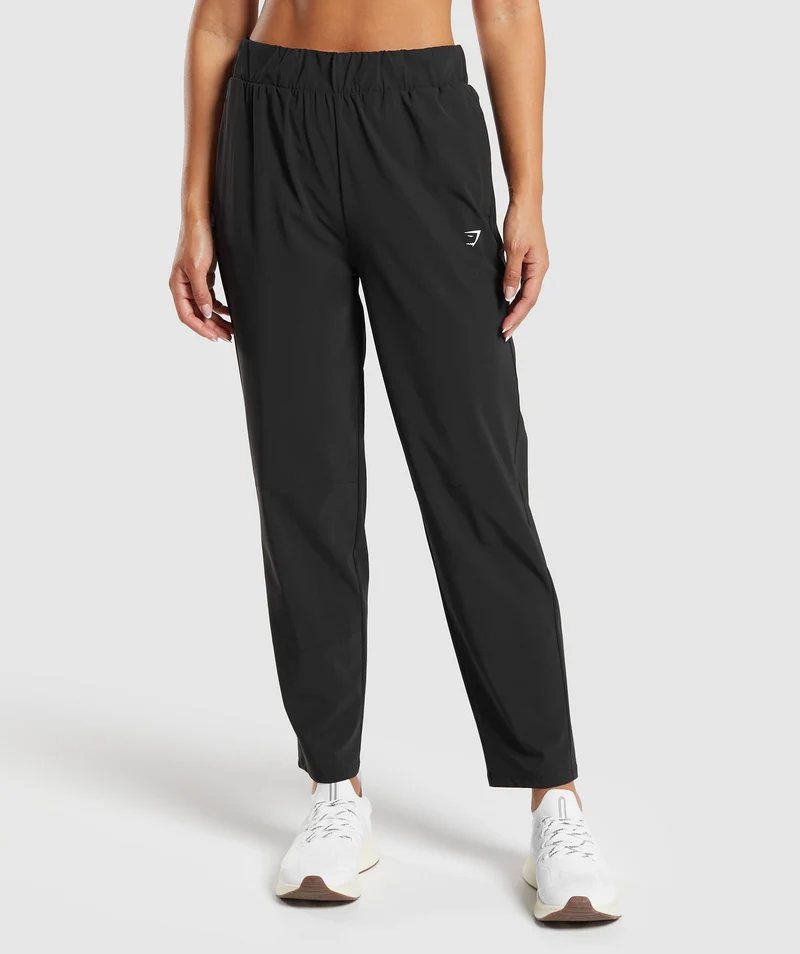 Gymshark Tapered Woven Pant - Black