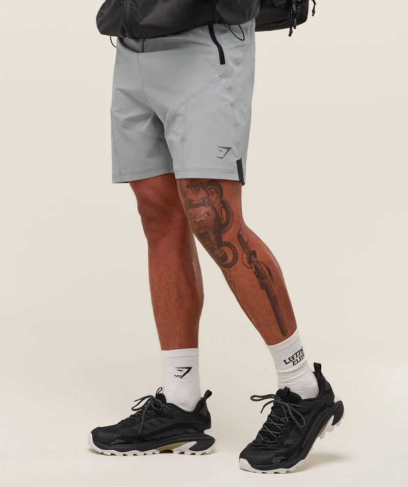 Gymshark Tactical 6" Short - Smokey Grey
