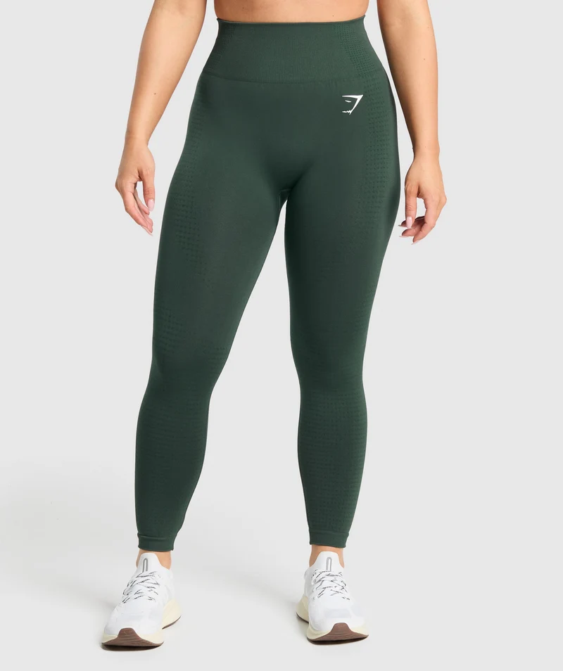Gymshark Vital Seamless Short Leggings - Green