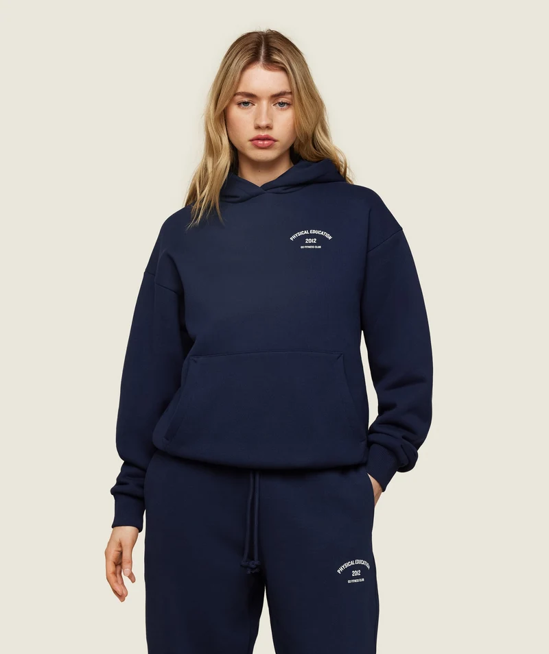 Gymshark PE Graphic Hoodie - Aster Stock Blue
