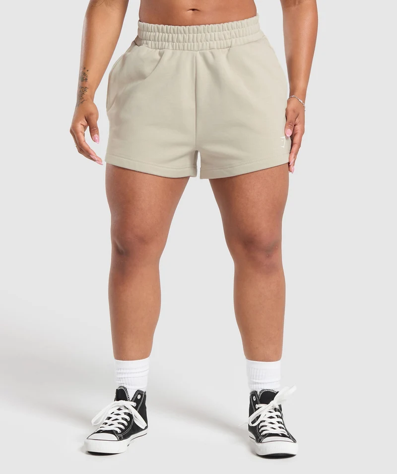 Gymshark Ath Dept Shorts - Pebble Grey