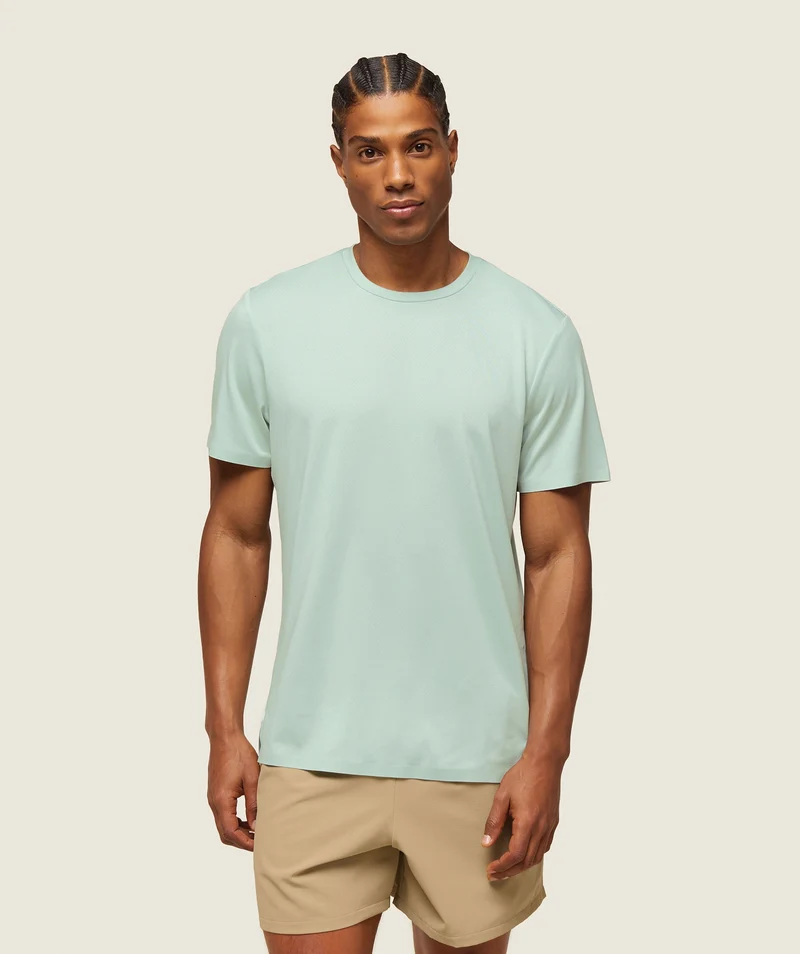 Gymshark Everywear Tech Tee - Cool Turquoise