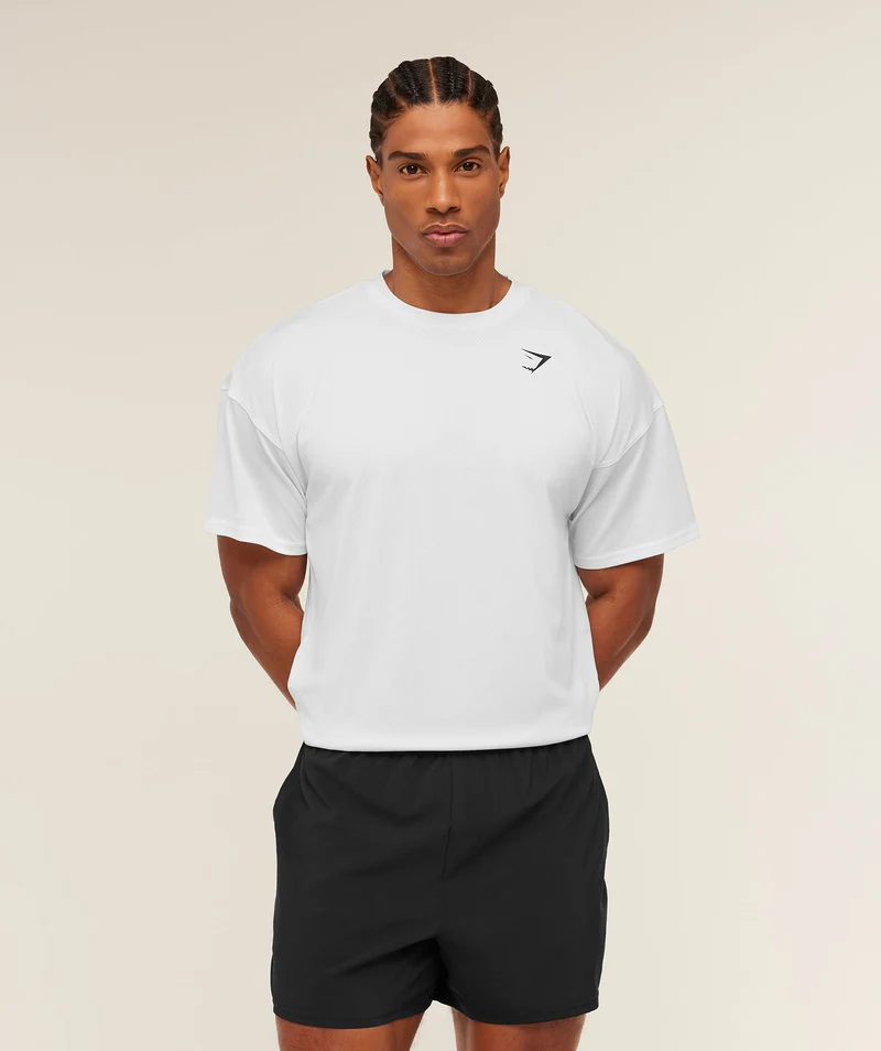 Gymshark Arrival Oversized T-Shirt - White