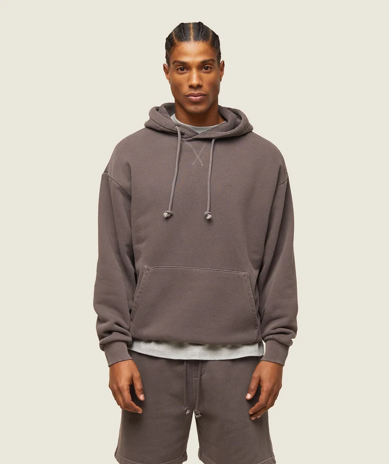Gymshark Lifestyle Relaxed Hoodie - Archive Brown