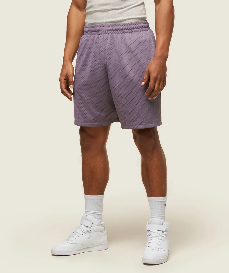 Gymshark Lifestyle Basketball Shorts - Fog Purple