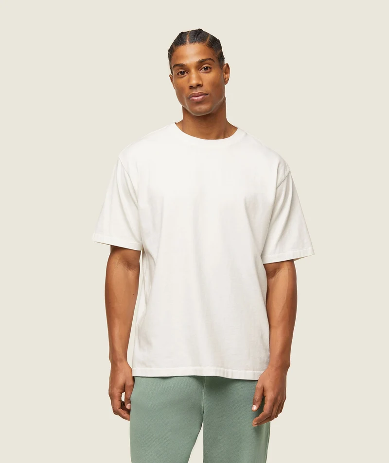 Gymshark Lifestyle Relaxed T-Shirt - Soft White