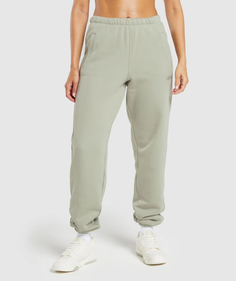Gymshark Loopback Sweat Jogger - Stone Grey