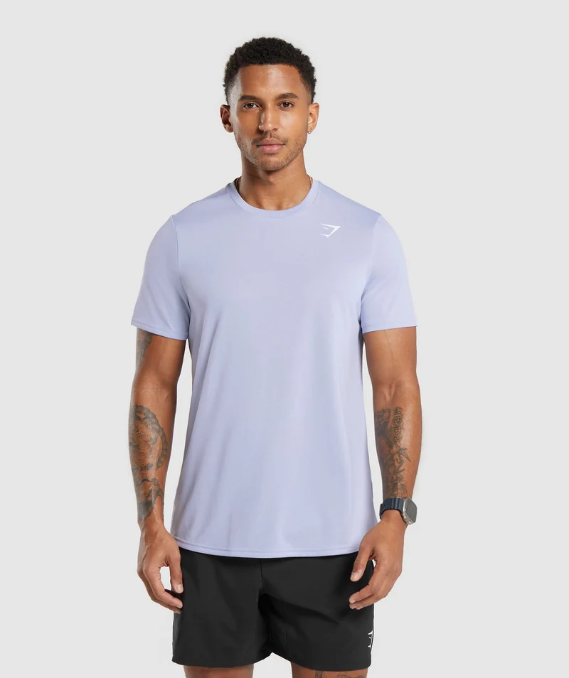 Gymshark Arrival T-Shirt - Silver Lilac
