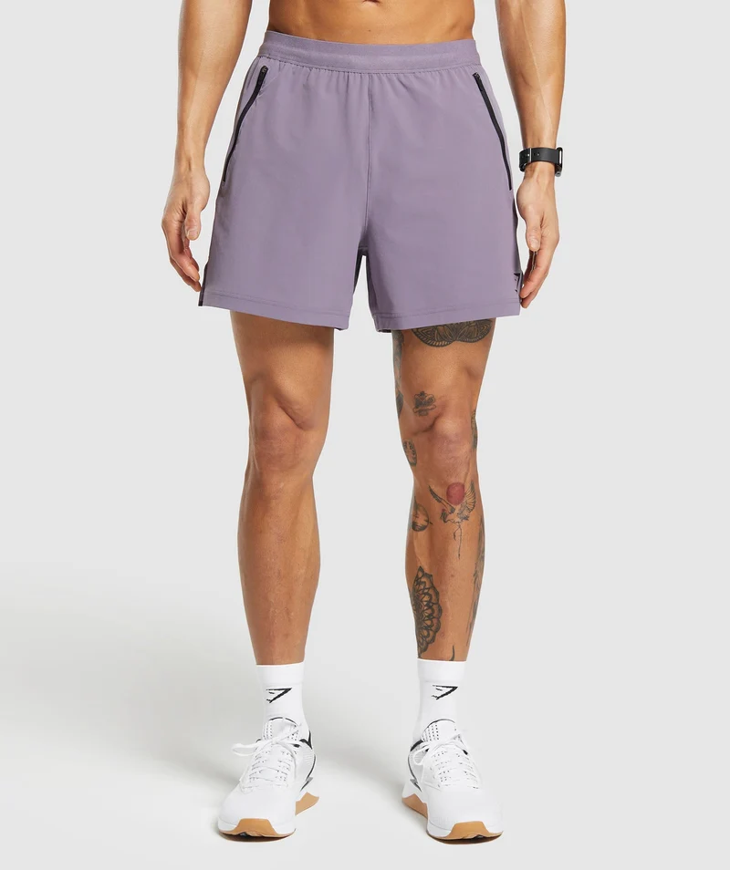 Gymshark Apex 5" Hybrid Short - Fog Purple