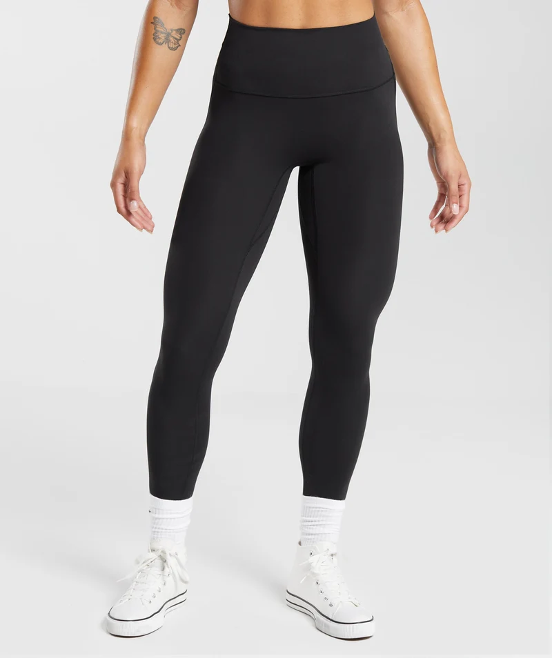 Gymshark Legacy Logo Leggings - Black