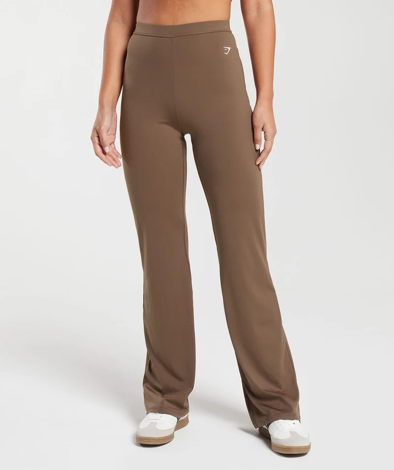 Gymshark Everyday Flare Legging - Soft Brown