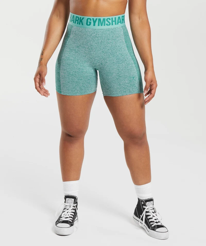 Gymshark FLEX SHORTS - Green