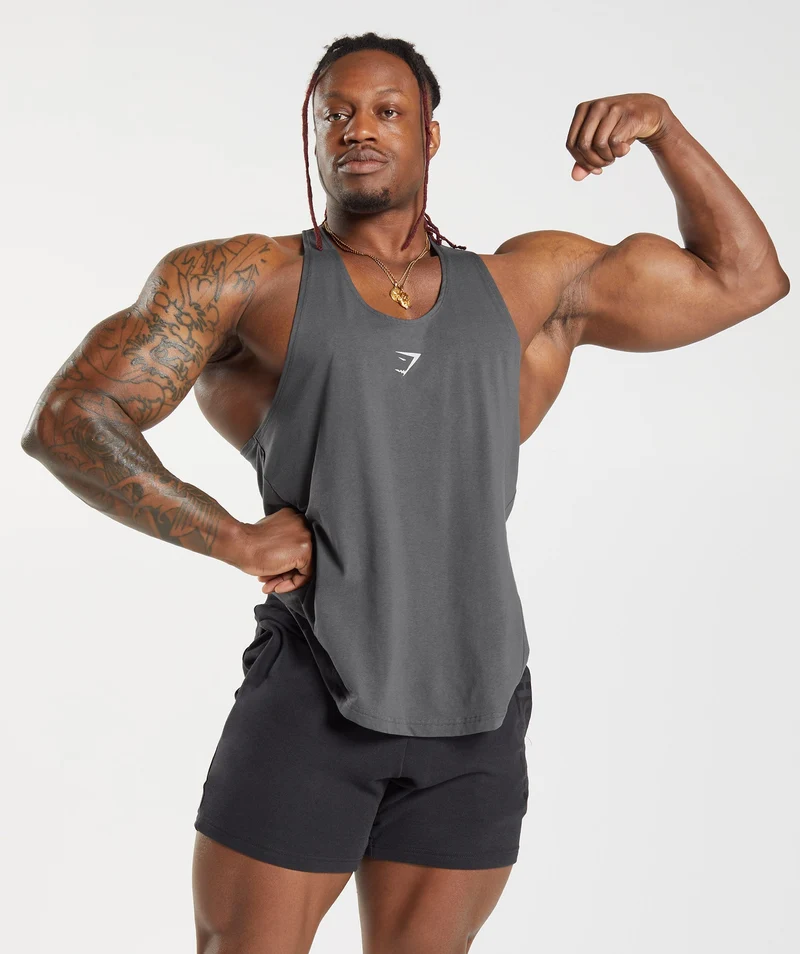 Gymshark Bold Stringer - Grey