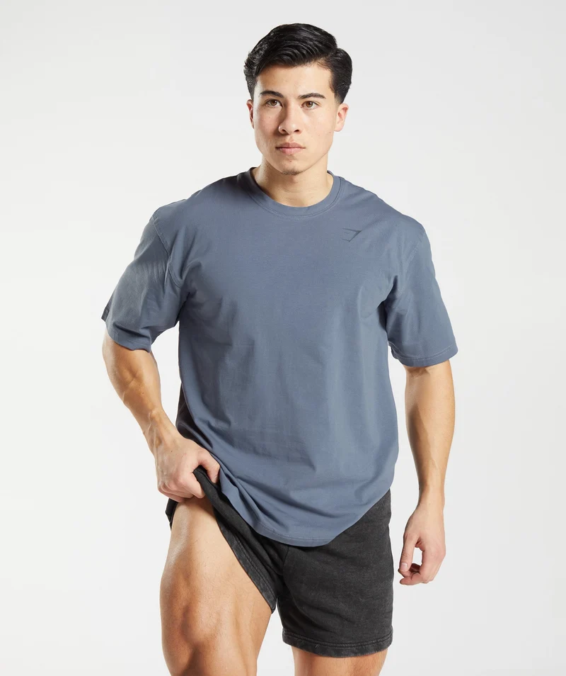 Gymshark Power T-Shirt - Evening Blue