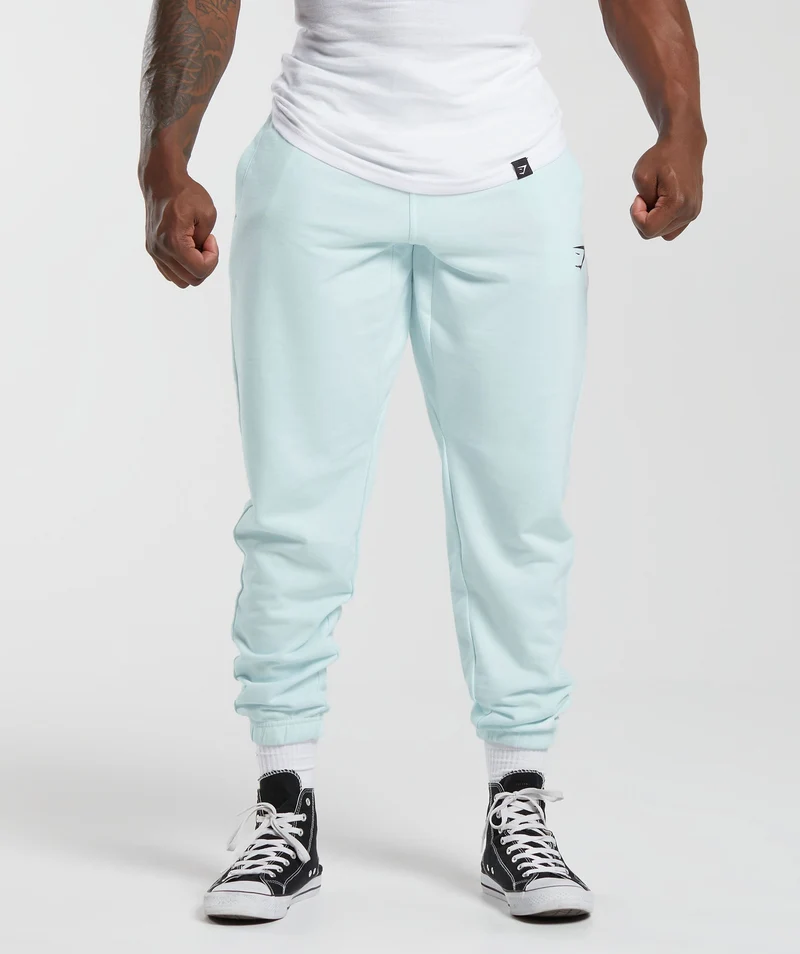 Gymshark Essential Oversized Joggers - Blue