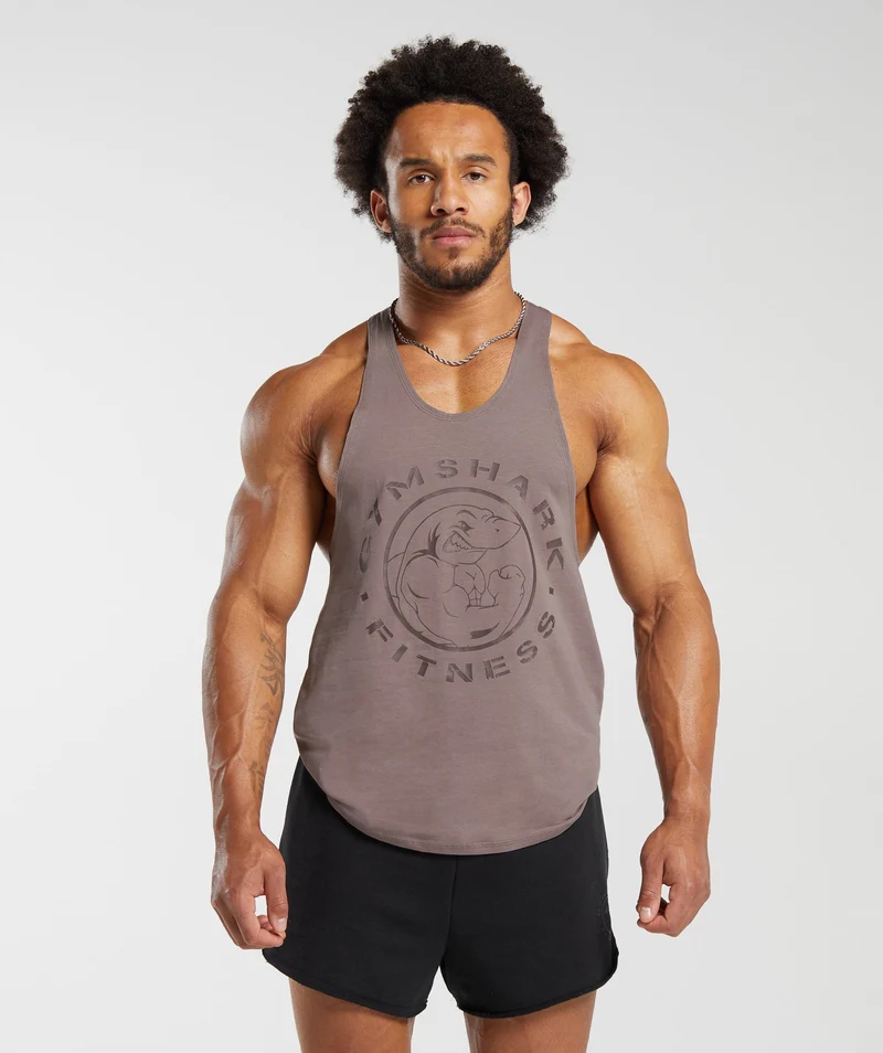 Gymshark Legacy Stringer - Washed Mauve